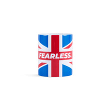 Load image into Gallery viewer, Fearless Union Jack Mug