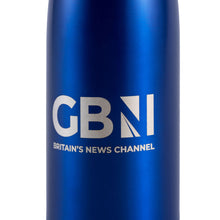 Load image into Gallery viewer, GB News Blue Drinks Bottle