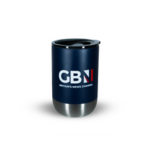 Load image into Gallery viewer, GB News Travel Mug (in White or Navy)