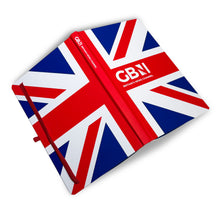 Load image into Gallery viewer, Union Jack A5 Notebook