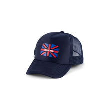 Load image into Gallery viewer, Fearless Union Jack Truckers Cap
