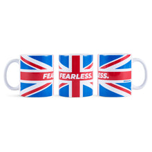 Load image into Gallery viewer, Fearless Union Jack Mug
