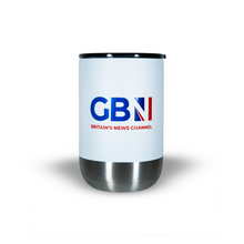 Load image into Gallery viewer, GB News Travel Mug (in White or Navy)
