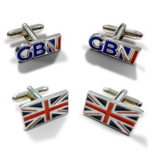 Load image into Gallery viewer, GB News British Cufflinks Collection
